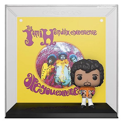 Funko Pop Rocks Albums Jimi Hendrix Are You - Experienced 24 #58899 Vinil 9,5 Cm Oficial Funko Vi...