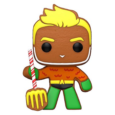 Funko Pop Heroes Dc - Holiday Aquaman #445 Vinil 9,5 Cm Oficial Funko Vinil 9,5 cm Oficial Funko