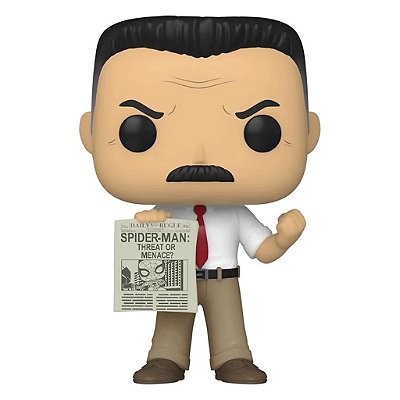 Funko Pop Marvel Spider-Man - J.Jonah Jameson #1057 Vinil 9,5 Cm Oficial Funko Vinil 9,5 cm Ofici...