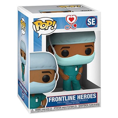 Funko Pop Frontline Heroes - Male Se #54155 Vinil 9,5 Cm Oficial Funko Vinil 9,5 cm Oficial Funko