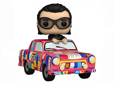 Funko Pop Rocks U2 Bono W/Achtung - Baby Car #293 Vinil 9,5 Cm Oficial Funko Vinil 9,5 cm Oficial...