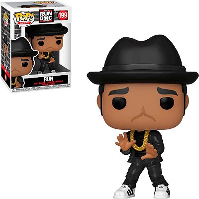 Funko Pop Rocks Run - Dmc Run #199 Vinil 9,5 Cm Oficial Funko Vinil 9,5 cm Oficial Funko