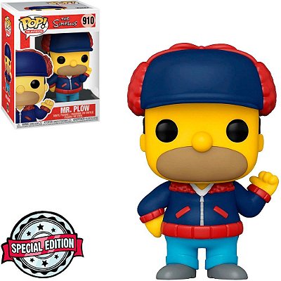 Funko Pop The Simpsons - Hommer Mr.Plow #910 Vinil 9,5 Cm Oficial Funko Vinil 9,5 cm Oficial Funko