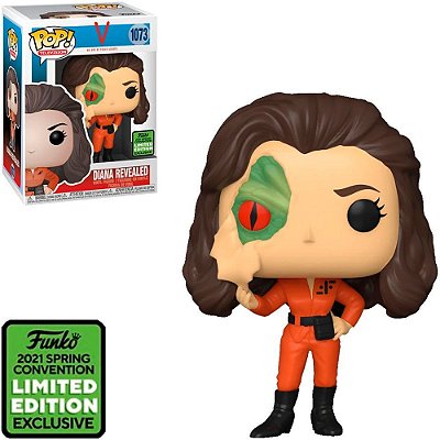 Funko Pop V Diana - W/Lizard Face #1073 Vinil 9,5 Cm Oficial Funko Vinil 9,5 cm Oficial Funko