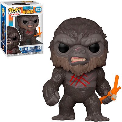 Funko Pop Godzilla Vs Kong - Kong Battle-Scarred #1022 Vinil 9,5 Cm Oficial Funko Vinil 9,5 cm Of...