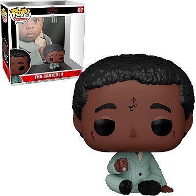 Funko Pop Rocks Albums Lil Wayne Tha - Carter Iii #07 Vinil 9,5 cm Oficial Funko