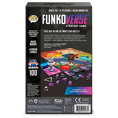 Funko Pop Funko Verse Strtegy Game Space Jam - Legacy Pack #54567 Vinil 9,5 Cm Oficial Funko Vini...