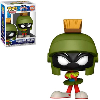 Funko Pop Space Jam Legacy Marvin - The Martian #1085 Vinil 9,5 Cm Oficial Funko Vinil 9,5 cm Ofi...