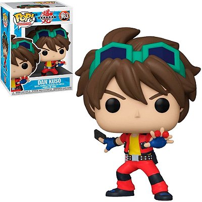 Funko Pop Bakugan - Dan Kuso #963 Vinil 9,5 cm Oficial Funko