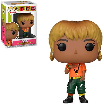 Funko Pop Rocks - Tlc T-Boz #228 Vinil 9,5 Cm Oficial Funko Vinil 9,5 cm Oficial Funko