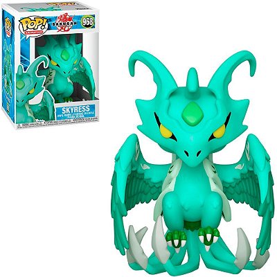 Funko Pop Bakugan - Skyress #968 Vinil 9,5 Cm Oficial Funko Vinil 9,5 cm Oficial Funko