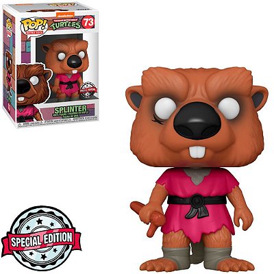 Funko Pop Turtles - Ninja Splinter #73 Vinil 9,5 Cm Oficial Funko Vinil 9,5 cm Oficial Funko