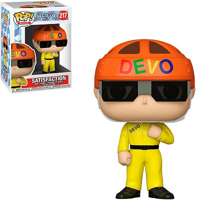 Funko Pop Rocks - Devo Satisfaction #217 Vinil 9,5 cm Oficial Funko