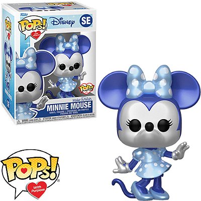 Funko Pop Disney Make A Wish Minnie - Mouse Se #63668 Vinil 9,5 cm Oficial Funko