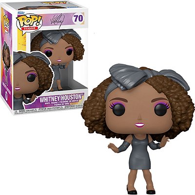 Funko Pop Whitney Houston - Whitney Houston #70 Vinil 9,5 Cm Oficial Funko Vinil 9,5 cm Oficial F...