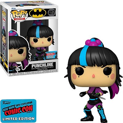 Funko Pop Heroes - Batman Punchline #417 Vinil 9,5 Cm Oficial Funko Vinil 9,5 cm Oficial Funko