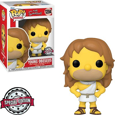 Funko Pop The Simpsons Empire Homer - Buff Young #1204 Vinil 9,5 Cm Oficial Funko Vinil 9,5 cm Of...