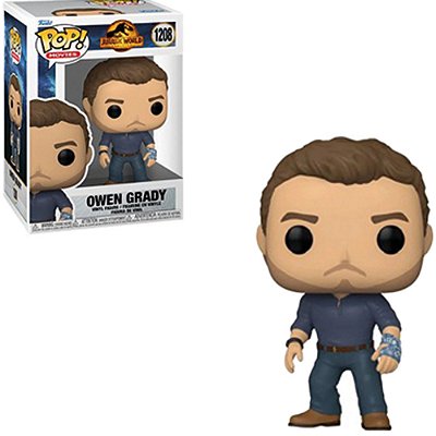Funko Pop Jurassic World Dominion - Owen Grady #1208 Vinil 9,5 cm Oficial Funko