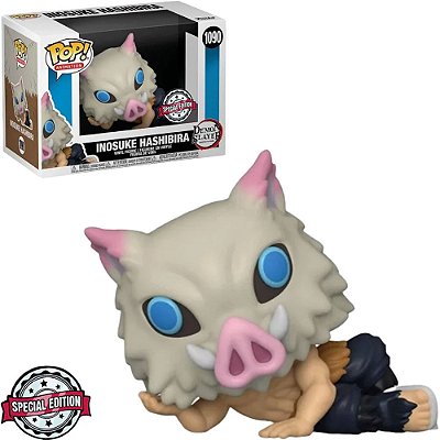 Funko Pop Demon Slayer - Inosuke Louging #1090 Vinil 9,5 cm Oficial Funko