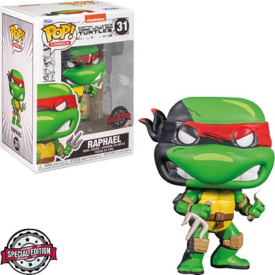 Funko Pop Turtles Ninja - 1984 Raphael #31 Vinil 9,5 Cm Oficial Funko Vinil 9,5 cm Oficial Funko