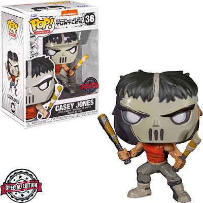 Funko Pop Turtles Ninja 1984 - Casey Jones #36 Vinil 9,5 Cm Oficial Funko Vinil 9,5 cm Oficial Funko