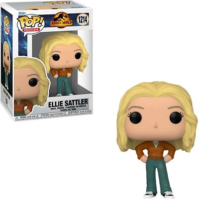 Funko Pop Jurassic World Dominion - Ellie Sattler #1214 Vinil 9,5 Cm Oficial Funko Vinil 9,5 cm O...