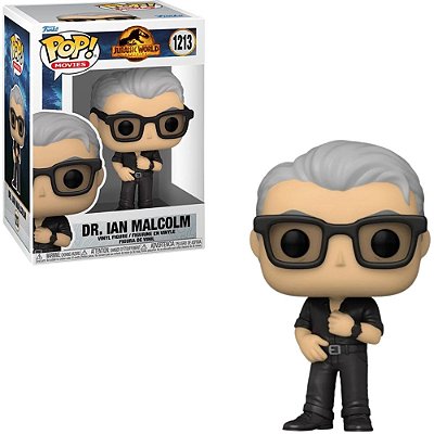 Funko Pop Jurassic World Dominion - Dr.Ian Malcolm #1213 Vinil 9,5 Cm Oficial Funko Vinil 9,5 cm ...