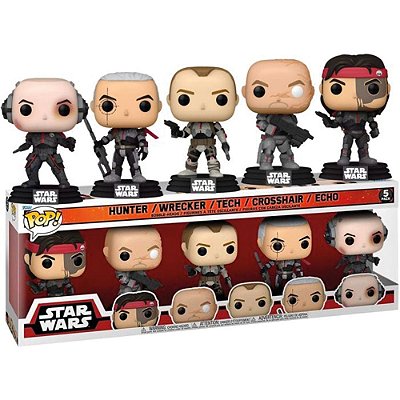 Funko Pop Star Wars The Bad - Batch 5Pack #57263 Vinil 9,5 Cm Oficial Funko Vinil 9,5 cm Oficial ...