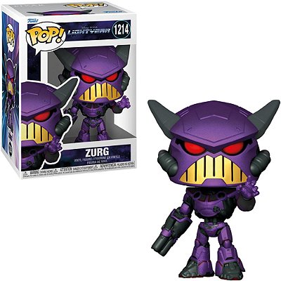 Funko Pop Disney - Lightyear Zurg #1214 Vinil 9,5 Cm Oficial Funko Vinil 9,5 cm Oficial Funko