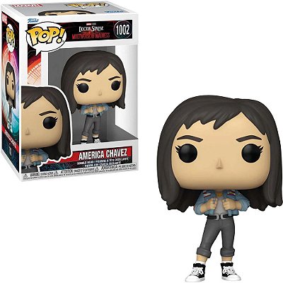 Funko Pop Marvel Doctor Strang 2 - America Chavez #1002 Vinil 9,5 Cm Oficial Funko Vinil 9,5 cm O...