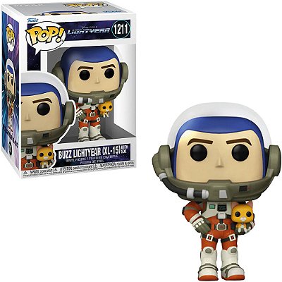 Funko Pop Disney Lightyear Buzz Lightyear - Xl-15 W/Sox #1211 Vinil 9,5 Cm Oficial Funko Vinil 9,...
