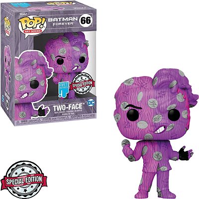 Funko Pop Heroes Batman Forever Art - Series Two-Face #66 Vinil 9,5 Cm Oficial Funko Vinil 9,5 cm...