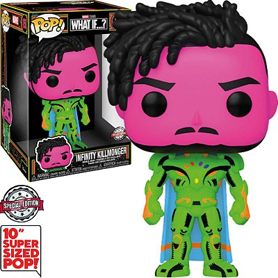Funko Pop Marvel What Iff ? - Killmonger Infinity #1058 Vinil 9,5 Cm Oficial Funko Vinil 9,5 cm O...