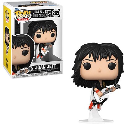 Funko Pop Rocks Joan Jett - Joan Jett #265 Vinil 9,5 Cm Oficial Funko Vinil 9,5 cm Oficial Funko