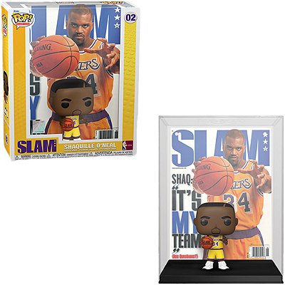 Funko Pop Nba Cover Slam Shaquille - O,Neal 02 #59362 Vinil 9,5 cm Oficial Funko