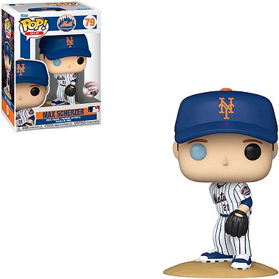 Funko Pop Mlb Dodgers - Max Scherzer #79 Vinil 9,5 Cm Oficial Funko Vinil 9,5 cm Oficial Funko
