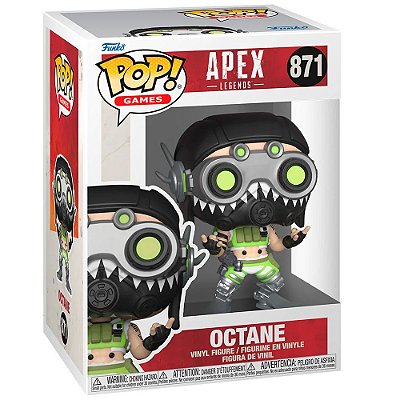 Funko Pop Apex - Legends Octane #871 Vinil 9,5 cm Oficial Funko
