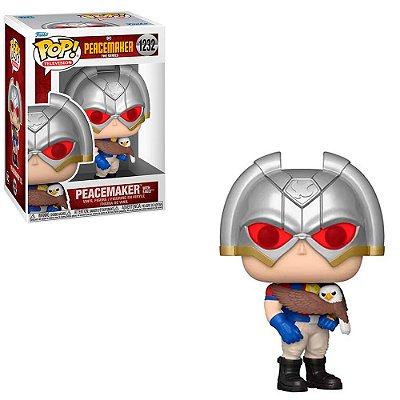Funko Pop Peacemaker - Peacemaker W/Eagly #1232 Vinil 9,5 cm Oficial Funko
