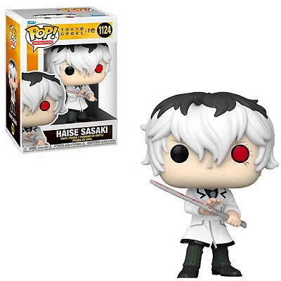 Funko Pop Tokyo Ghoul Re - Haise Sasaki #1124 Vinil 9,5 cm Oficial Funko