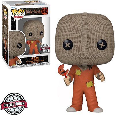 Funko Pop Trick R Trick - Sam W/Lillipop #1243 Vinil 9,5 cm Oficial Funko