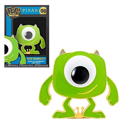 Funko Pop Pins.Disney Monster Inc - Mike Wazowski #37298 Vinil 9,5 cm Oficial Funko