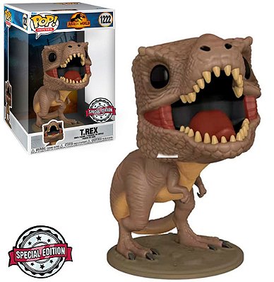 Funko Pop Jurassic World - Dominion T.Rex #1222 Vinil 9,5 cm Oficial Funko
