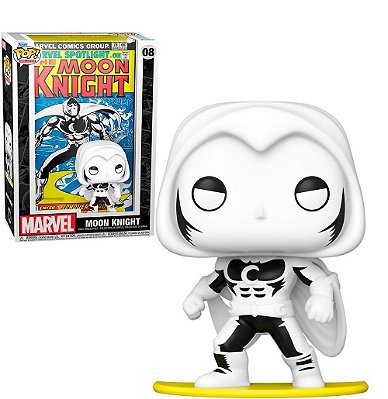 Funko Pop Comic Cover Marvel Moon Knight - Moo Knight #08 Vinil 9,5 cm Oficial Funko