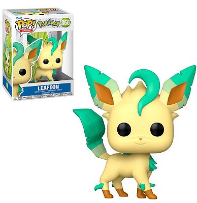 Funko Pop Pokemon - Leafeon (Temporada 7) #866 Vinil 9,5 cm Oficial Funko