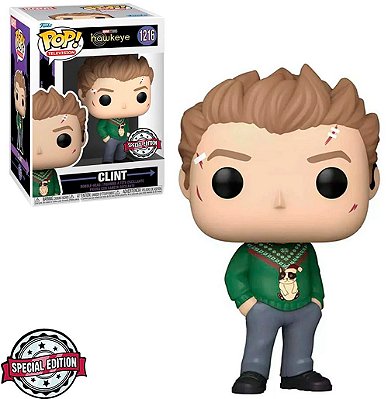 Funko Pop Marvel - Hawkeye Clint #1216 Vinil 9,5 cm Oficial Funko