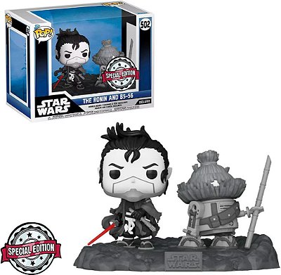 Funko Pop Star Wars Visions The Ronin - And B5-56 #502 Vinil 9,5 cm Oficial Funko