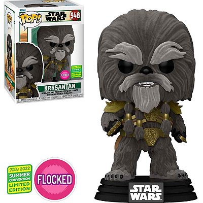 Funko Pop Star Wars Boba - Fett Krrsantan #548 Vinil 9,5 cm Oficial Funko
