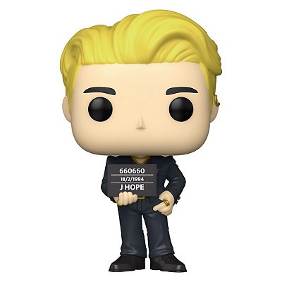 Funko Pop Rocks - Bts J-Hope (Temporada 3) #282 Vinil 9,5 cm Oficial Funko