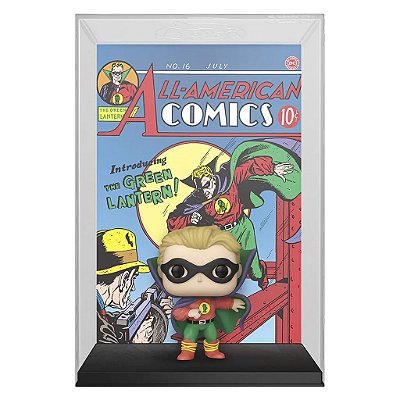 Funko Pop Comic Cover Dc Green - Lantern 12 #68248 Vinil 9,5 cm Oficial Funko