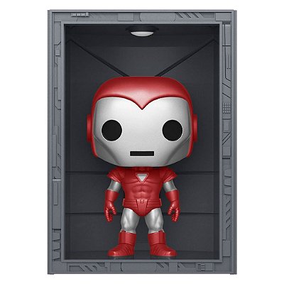 Funko Pop Marvel Iron Man Hall Of Armor - Model 08 #1038 Vinil 9,5 cm Oficial Funko